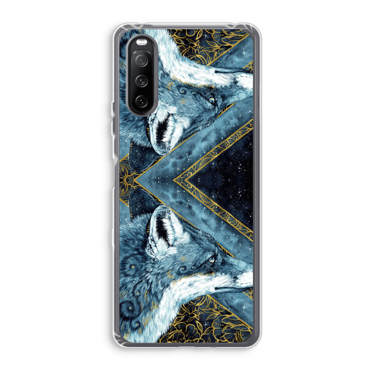 Golden Fox: Sony Xperia 10 III Transparant Hoesje