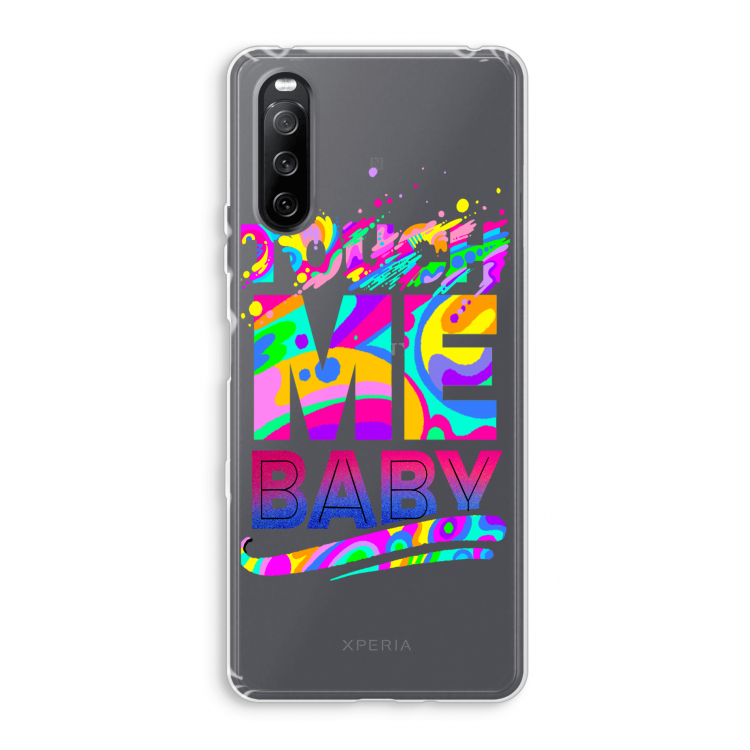 Touch Me: Sony Xperia 10 III Transparant Hoesje