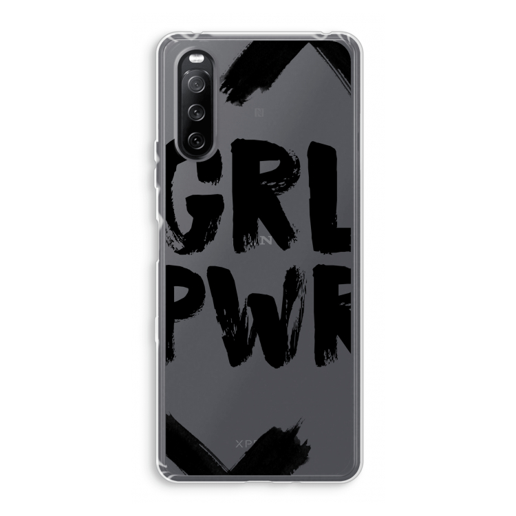 Girl Power #2: Sony Xperia 10 III Transparant Hoesje