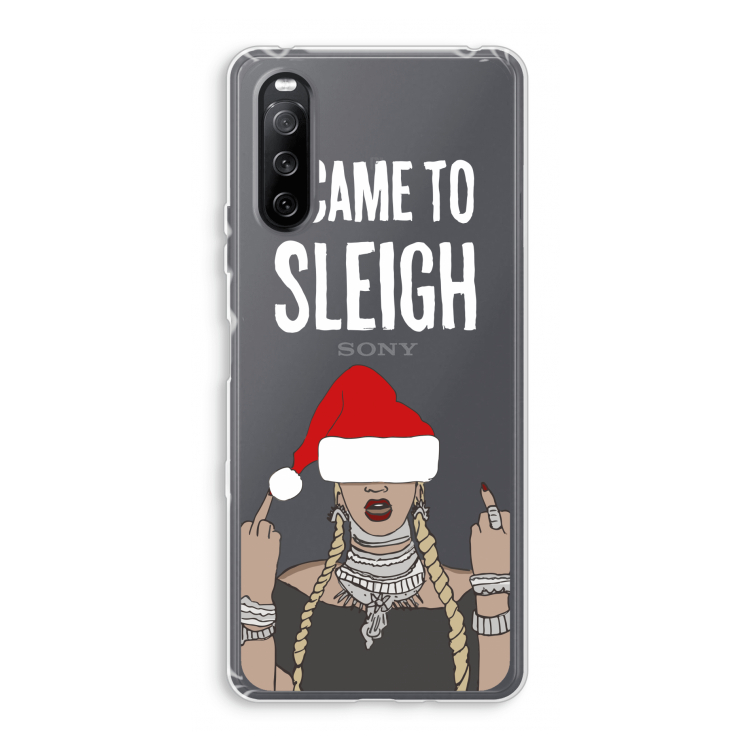 Came To Sleigh: Sony Xperia 10 III Transparant Hoesje