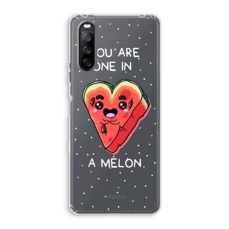 One In A Melon: Sony Xperia 10 III Transparant Hoesje