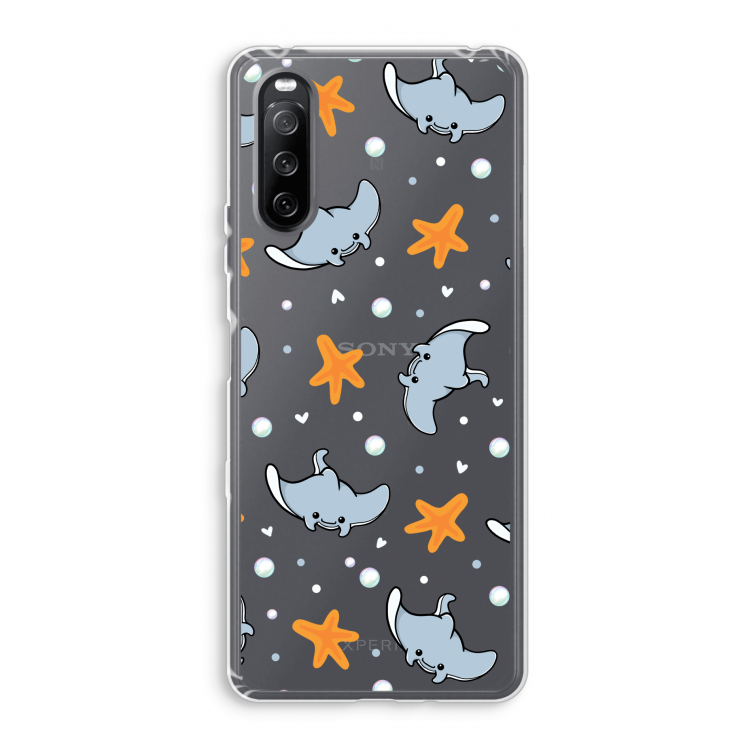 Manta: Sony Xperia 10 III Transparant Hoesje