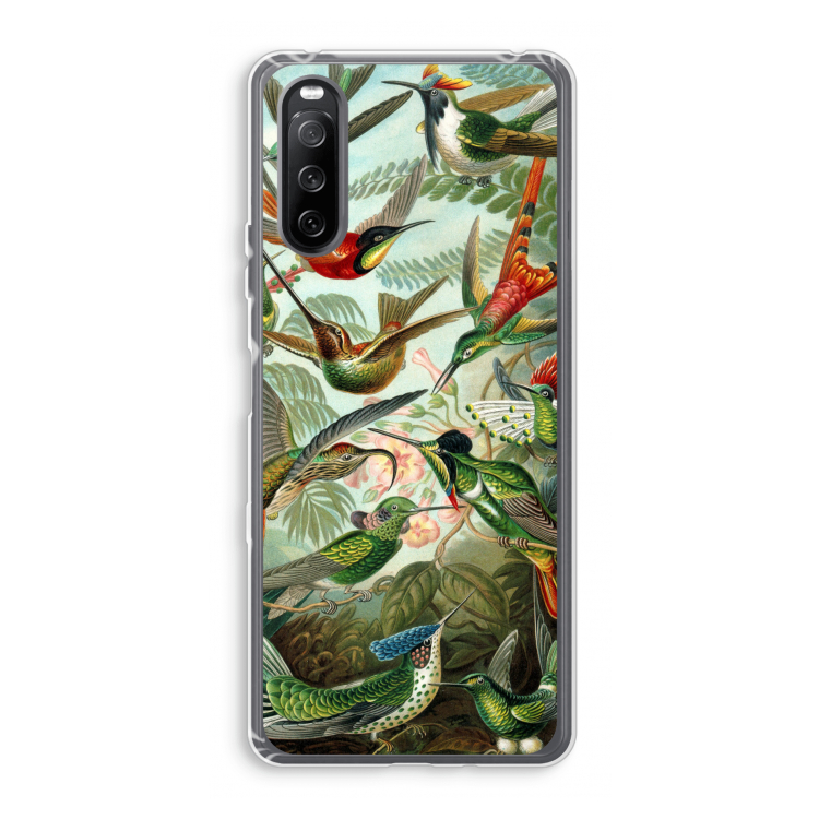 Haeckel Trochilidae: Sony Xperia 10 III Transparant Hoesje