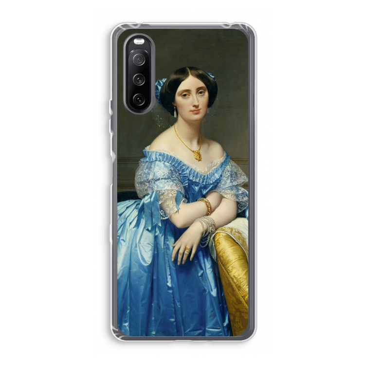 Eleonore: Sony Xperia 10 III Transparant Hoesje