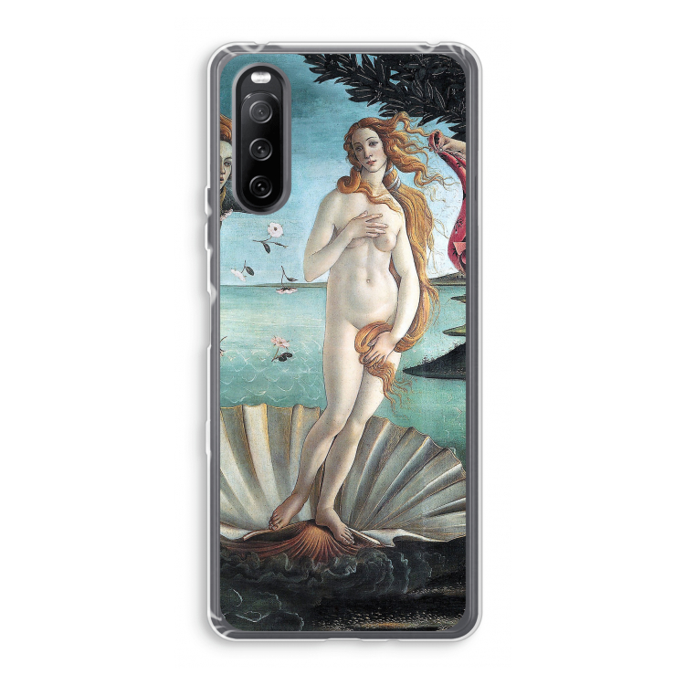 Birth Of Venus: Sony Xperia 10 III Transparant Hoesje