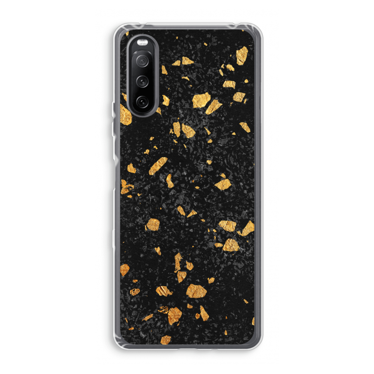 Terrazzo N°7: Sony Xperia 10 III Transparant Hoesje