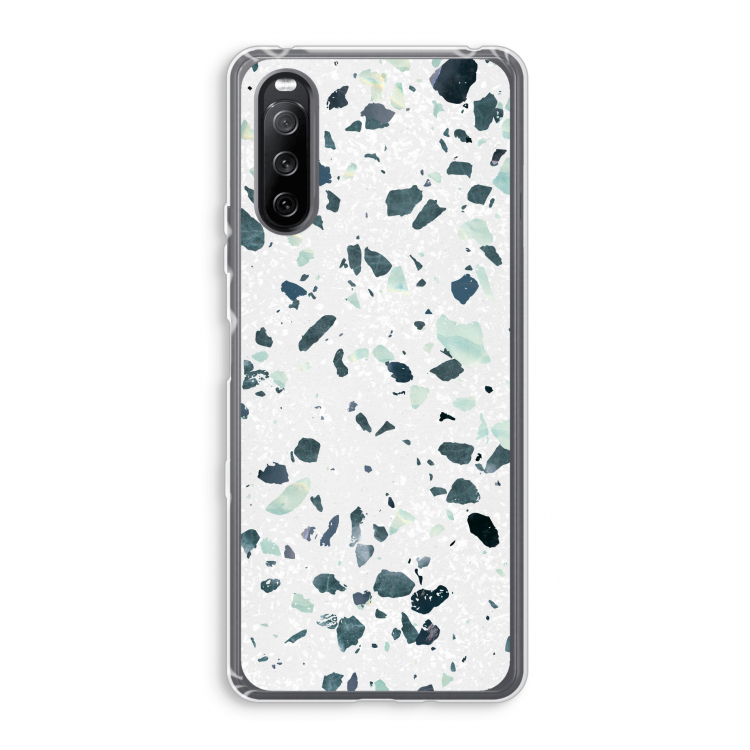 Terrazzo N°2: Sony Xperia 10 III Transparant Hoesje