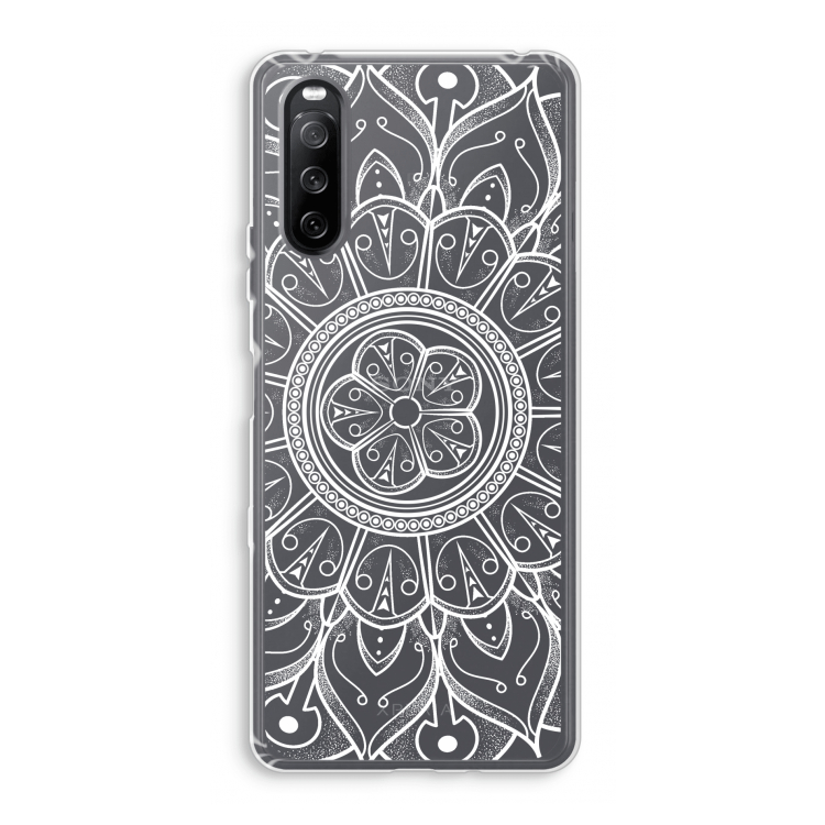 Roses Are Red: Sony Xperia 10 III Transparant Hoesje