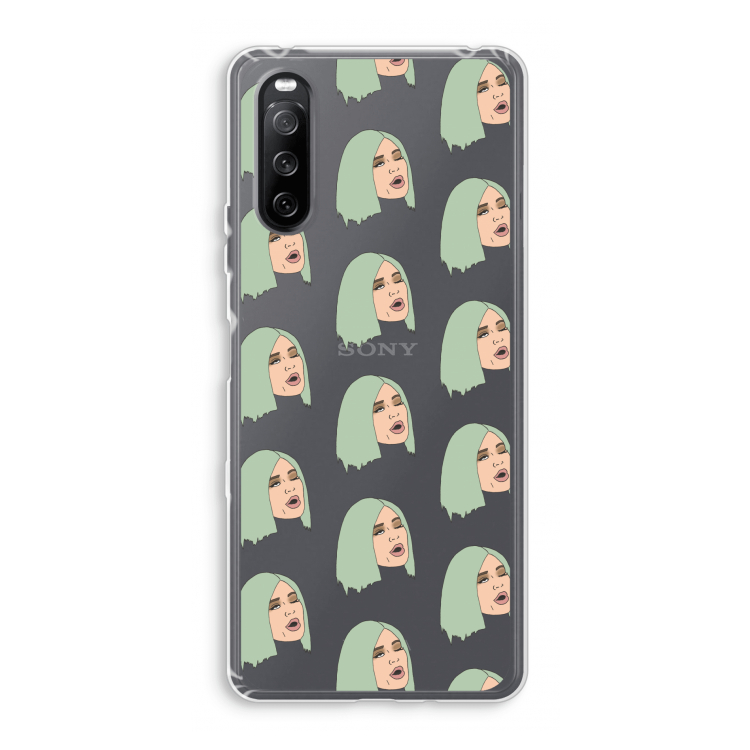 King Kylie: Sony Xperia 10 III Transparant Hoesje