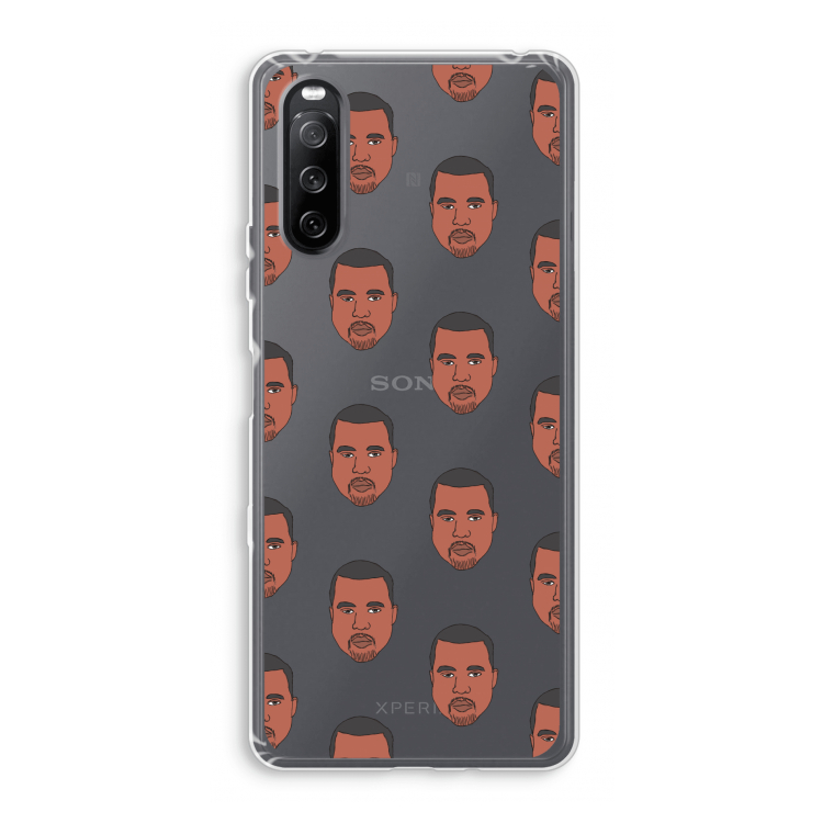 Kanye Call Me?: Sony Xperia 10 III Transparant Hoesje