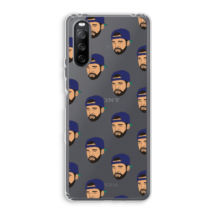 Drake Away: Sony Xperia 10 III Transparant Hoesje
