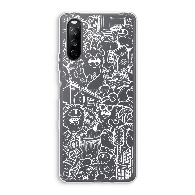 Vexx City #2: Sony Xperia 10 III Transparant Hoesje
