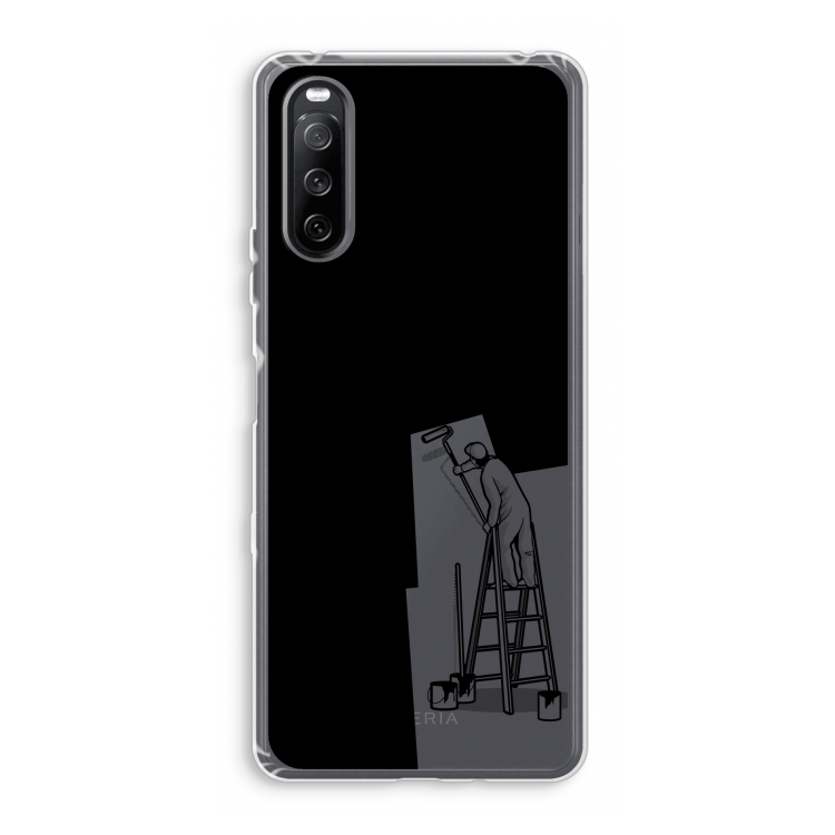 Musketon Painter: Sony Xperia 10 III Transparant Hoesje