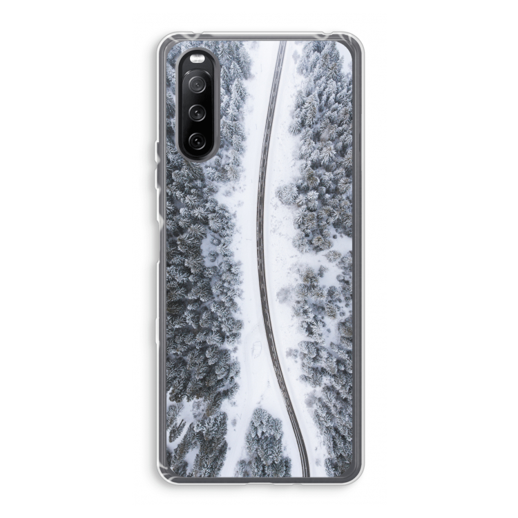 Snøfall: Sony Xperia 10 III Transparant Hoesje