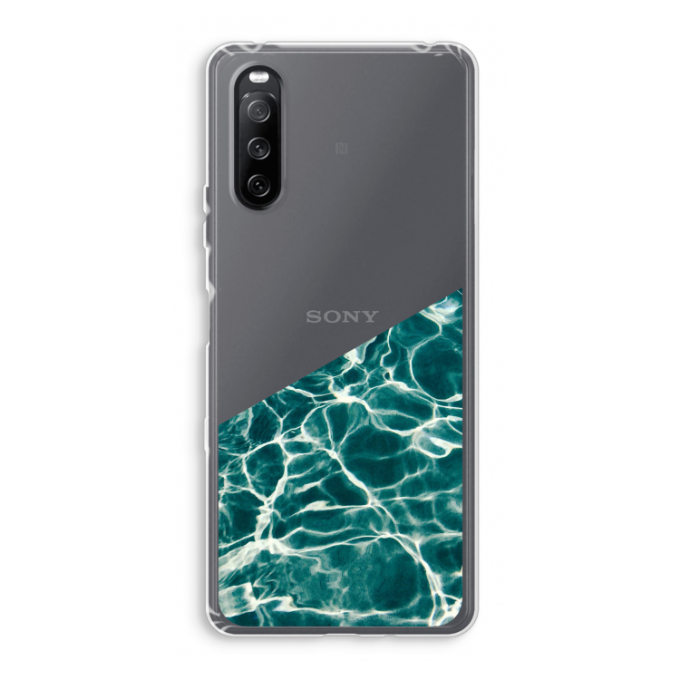 Weerkaatsing water: Sony Xperia 10 III Transparant Hoesje