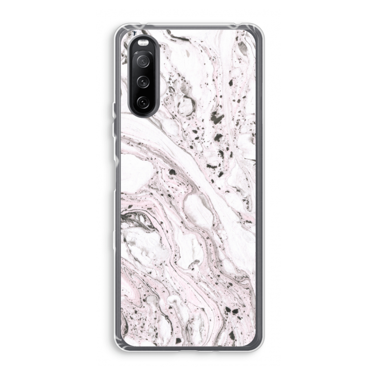 Mengelmoes: Sony Xperia 10 III Transparant Hoesje