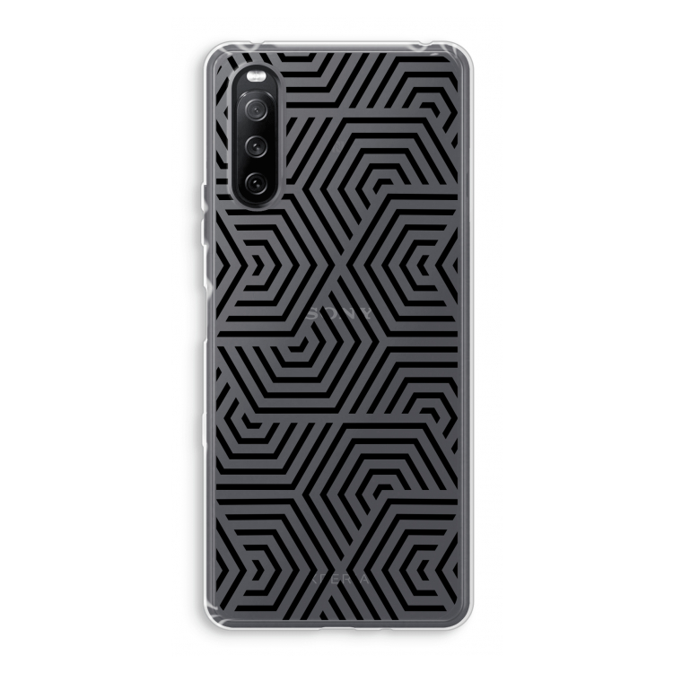 Magic pattern: Sony Xperia 10 III Transparant Hoesje