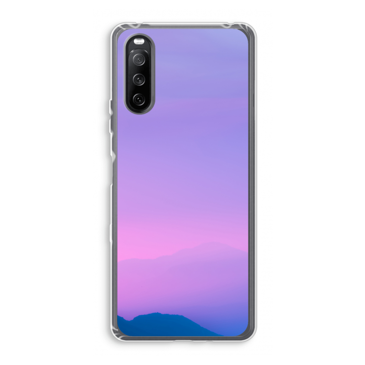 Sunset pastel: Sony Xperia 10 III Transparant Hoesje