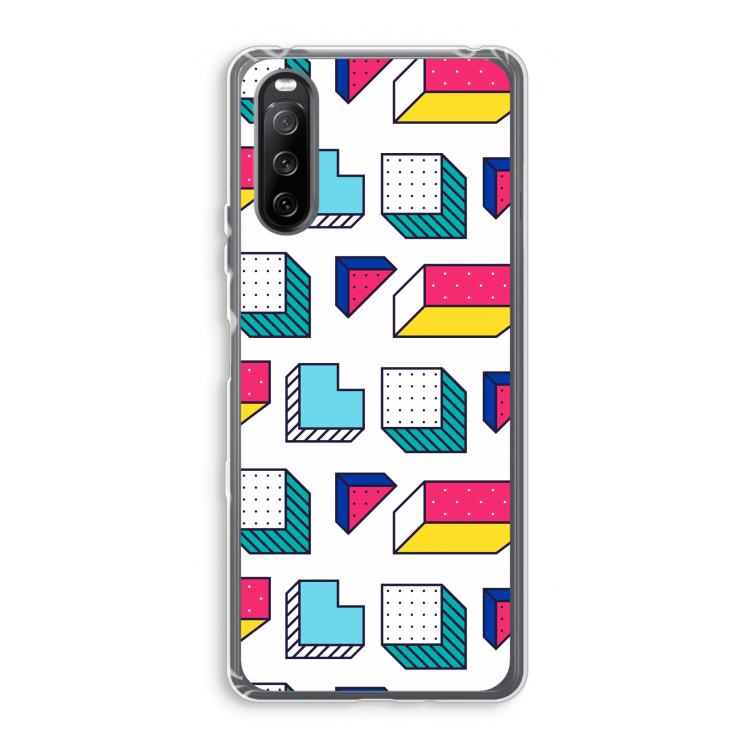 8-bit N°7: Sony Xperia 10 III Transparant Hoesje