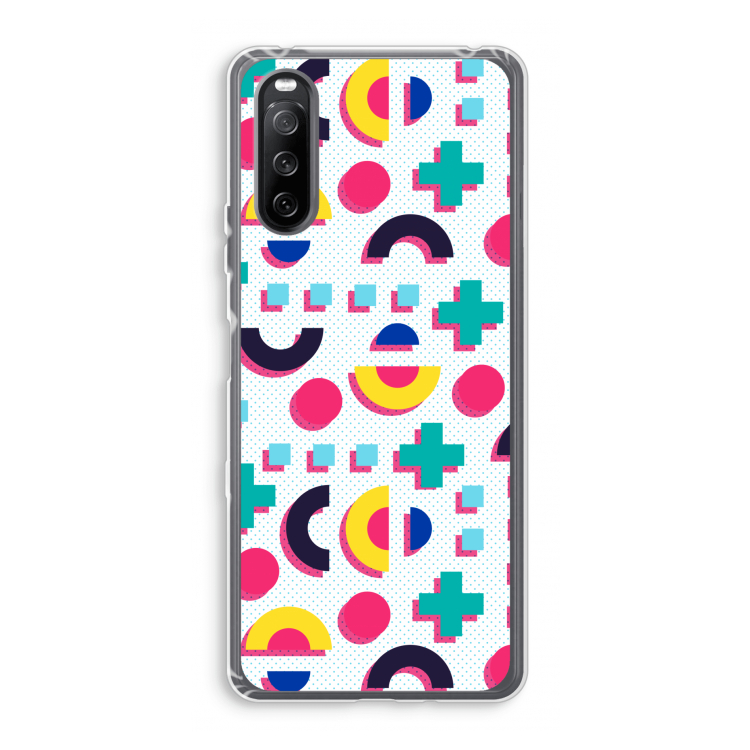 8-bit N°2: Sony Xperia 10 III Transparant Hoesje