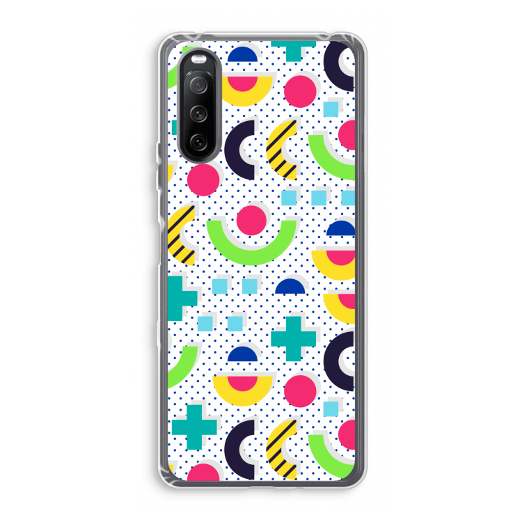 8-bit N°1: Sony Xperia 10 III Transparant Hoesje