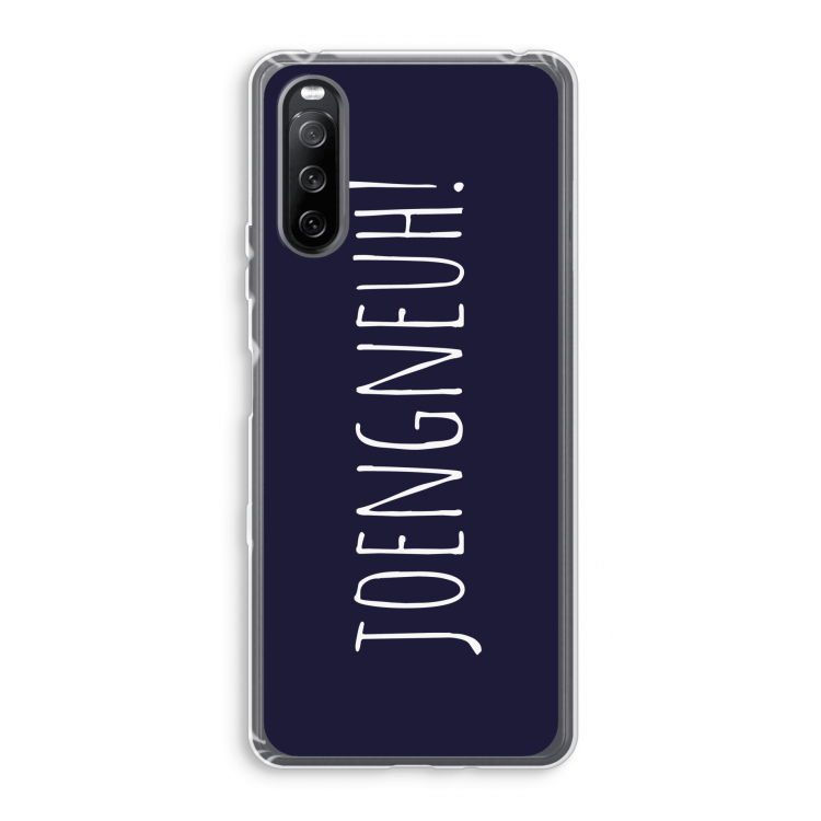 Joengneuh!: Sony Xperia 10 III Transparant Hoesje