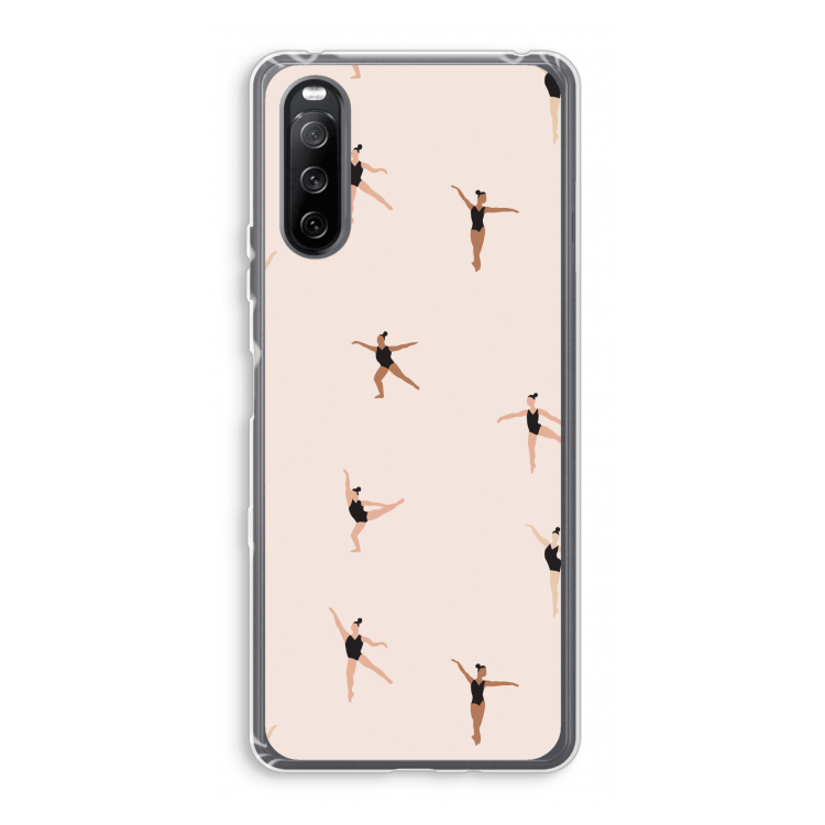 Dancing #1: Sony Xperia 10 III Transparant Hoesje