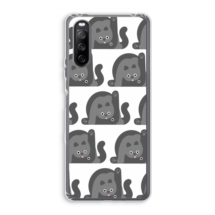 Cats: Sony Xperia 10 III Transparant Hoesje