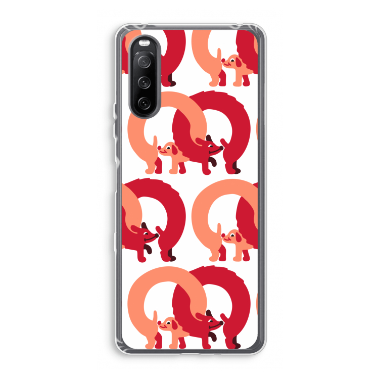 Dogs: Sony Xperia 10 III Transparant Hoesje