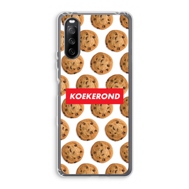 Koekerond: Sony Xperia 10 III Transparant Hoesje