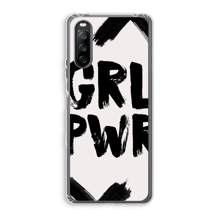 Girl Power #2: Sony Xperia 10 III Transparant Hoesje