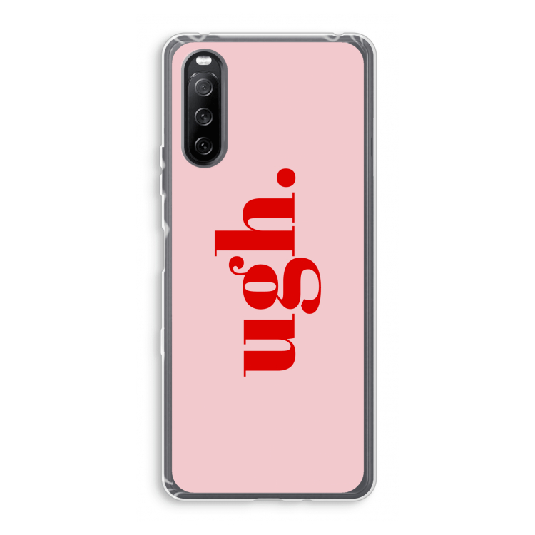 Ugh: Sony Xperia 10 III Transparant Hoesje