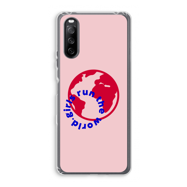 Run The World: Sony Xperia 10 III Transparant Hoesje