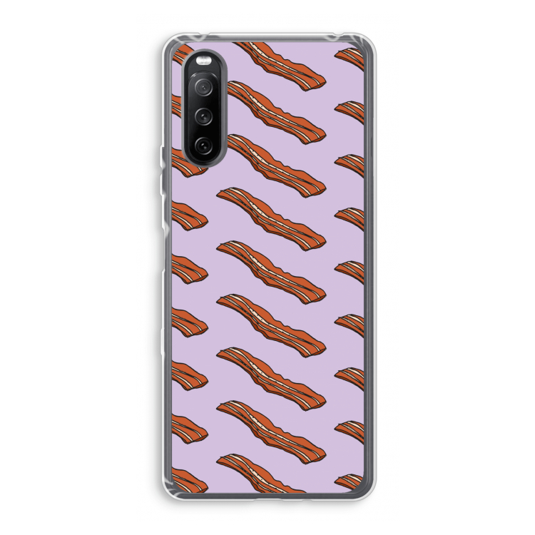 Bacon to my eggs #2: Sony Xperia 10 III Transparant Hoesje