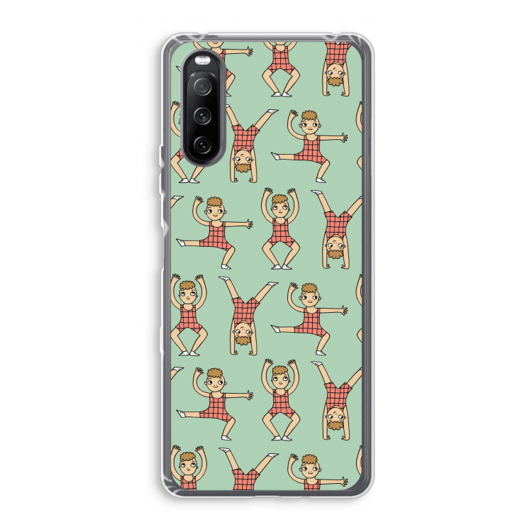 Gymboys: Sony Xperia 10 III Transparant Hoesje