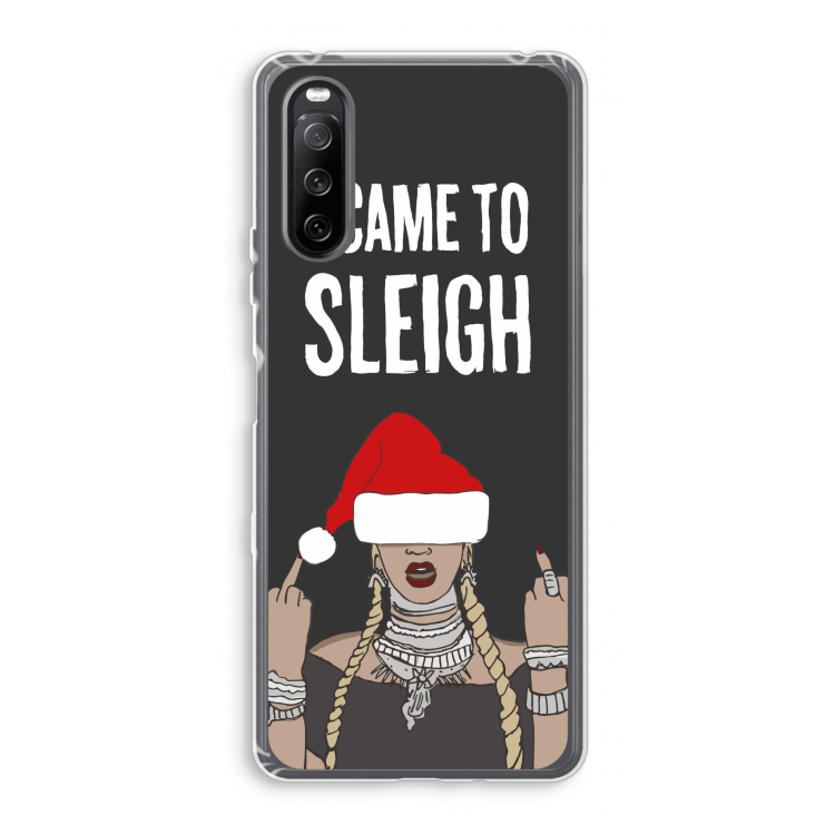Came To Sleigh: Sony Xperia 10 III Transparant Hoesje