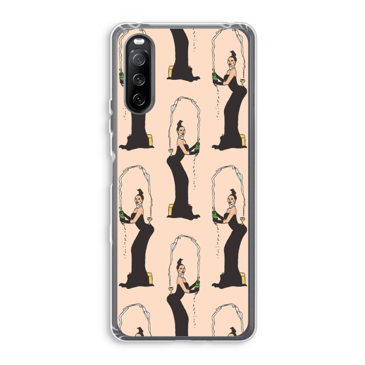 Pop Some Kim: Sony Xperia 10 III Transparant Hoesje