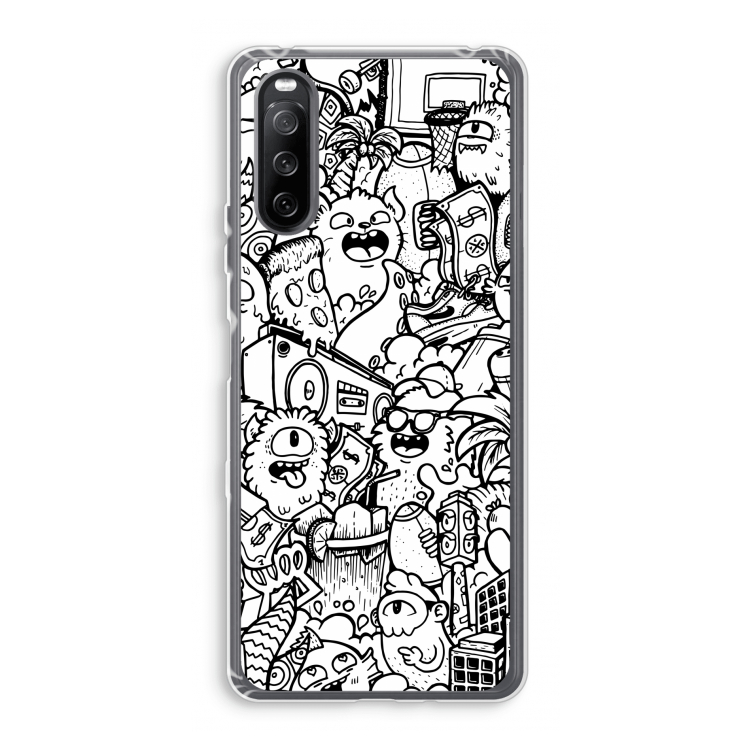 Vexx City #2: Sony Xperia 10 III Transparant Hoesje