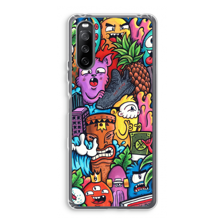 Vexx Mixtape: Sony Xperia 10 III Transparant Hoesje