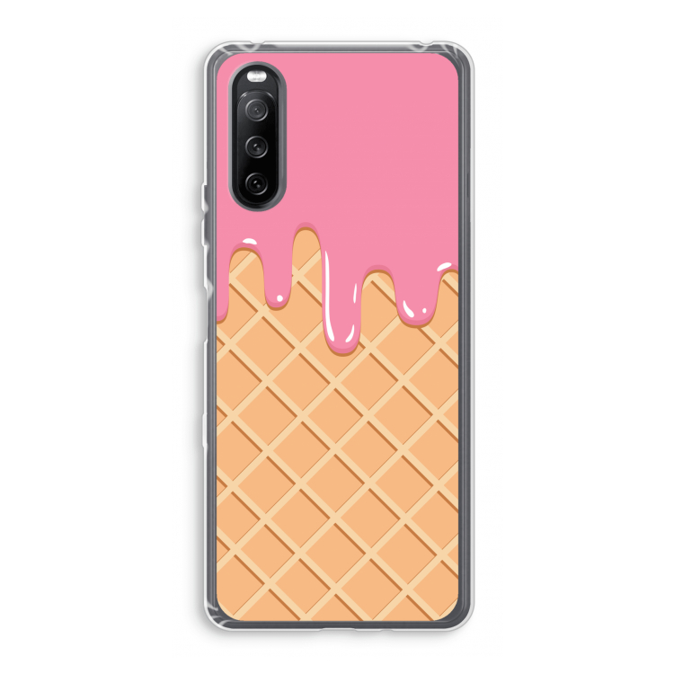 Ice cream: Sony Xperia 10 III Transparant Hoesje