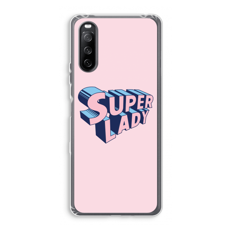 Superlady: Sony Xperia 10 III Transparant Hoesje