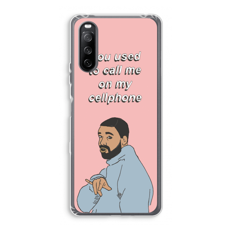 Hotline bling: Sony Xperia 10 III Transparant Hoesje