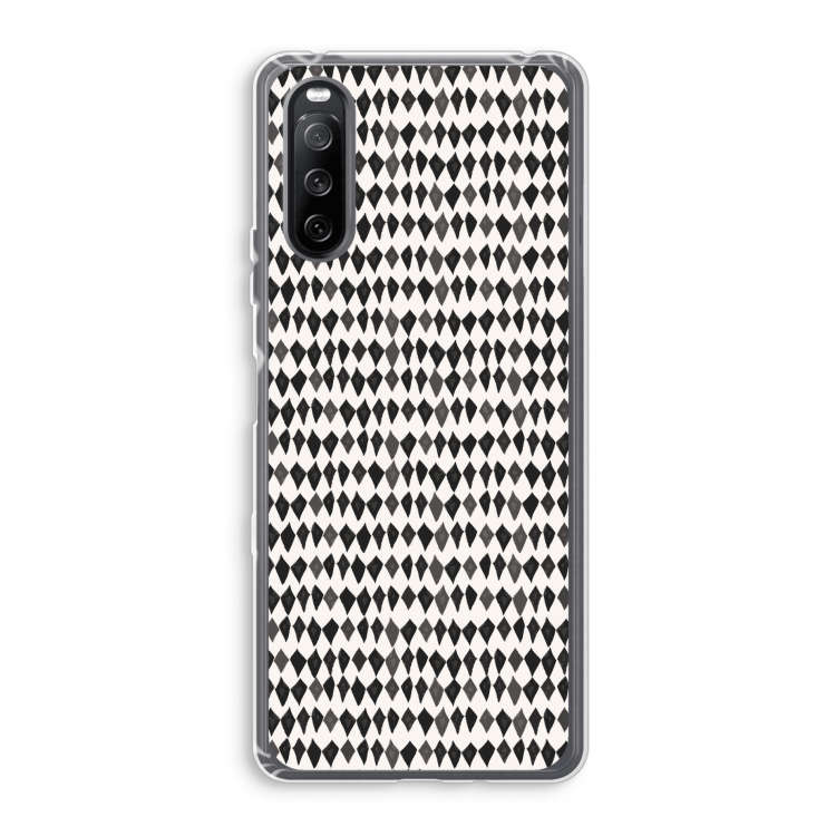 Crazy shapes: Sony Xperia 10 III Transparant Hoesje