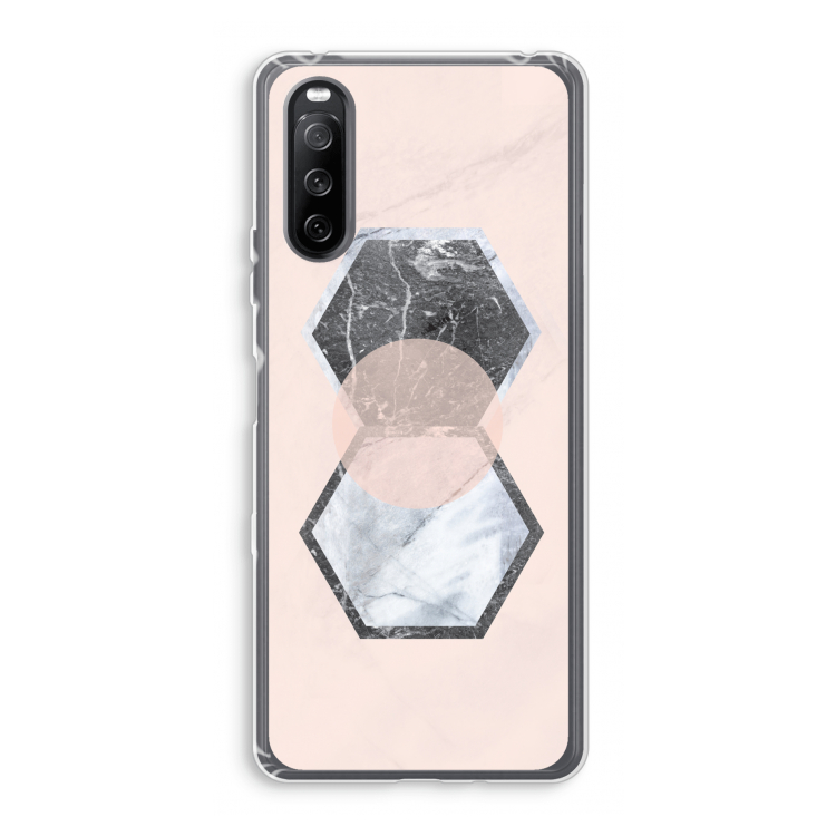 Creatieve toets: Sony Xperia 10 III Transparant Hoesje
