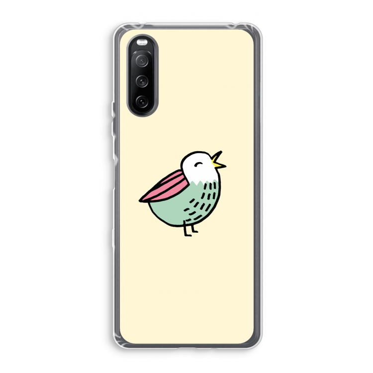 Birdy: Sony Xperia 10 III Transparant Hoesje