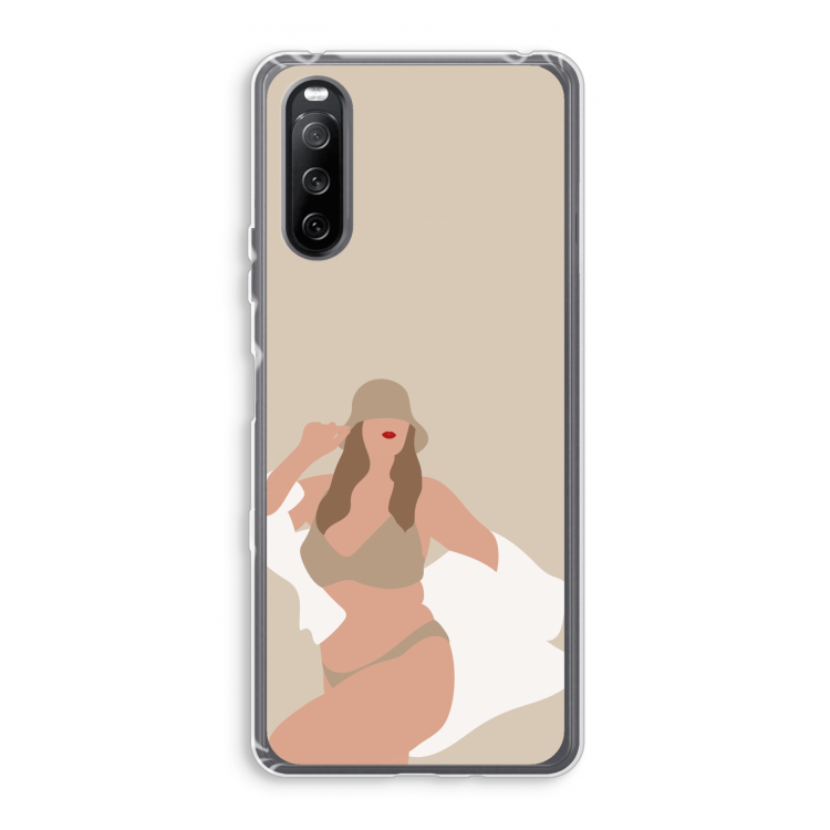 One of a kind: Sony Xperia 10 III Transparant Hoesje