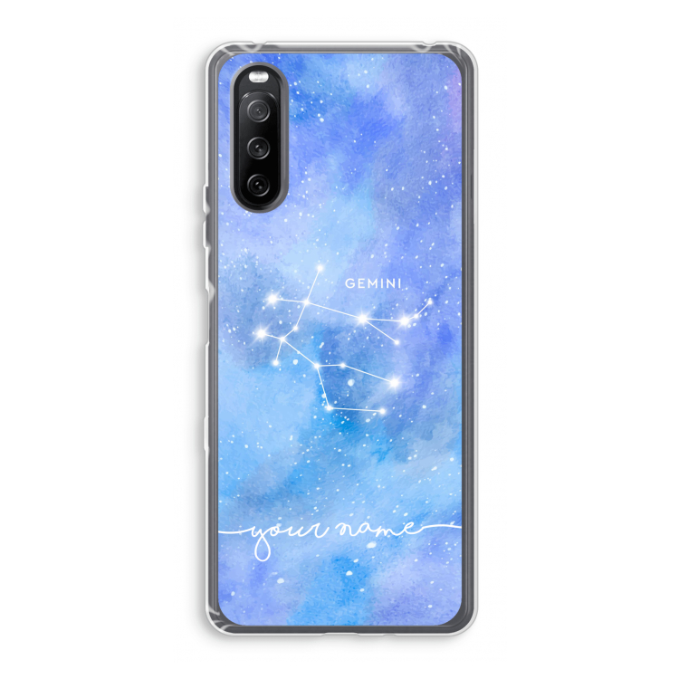 Sterrenbeeld - Licht: Sony Xperia 10 III Transparant Hoesje