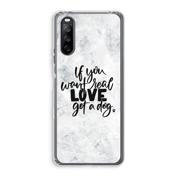 Partner in crime: Sony Xperia 10 III Transparant Hoesje