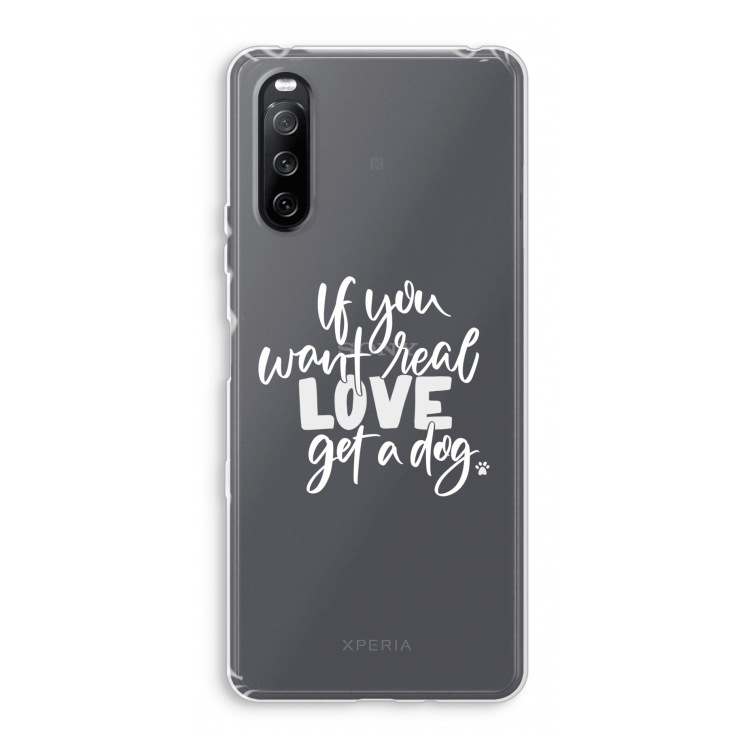 Partner in crime: Sony Xperia 10 III Transparant Hoesje