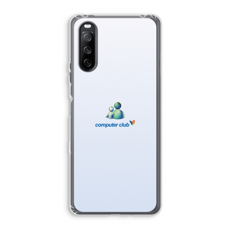 MSN: Sony Xperia 10 III Transparant Hoesje